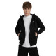 Чоловіча Толстовка Nike M NSW CLUB HOODIE FZ BB Чорний S (BV2645-010 S)