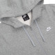 Чоловіча Толстовка Nike CLUB HOODIE FZ BB Сірий M (BV2645-063)