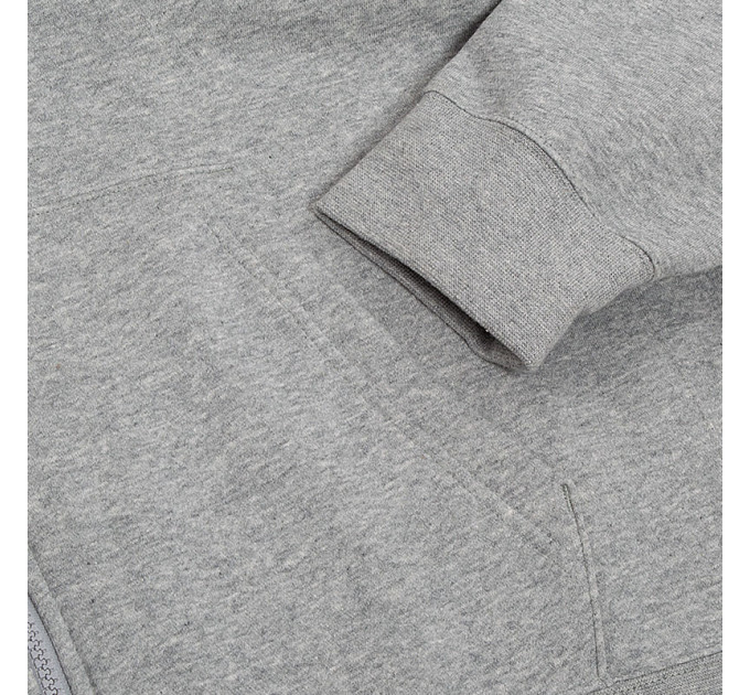 Чоловіча Толстовка Nike CLUB HOODIE FZ BB Сірий M (BV2645-063)