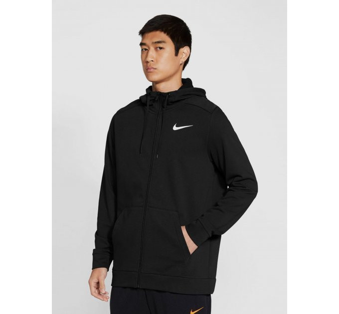 Чоловіча Толстовка Nike DF HDIE FZ FL Чорний XL (7dCZ6376-010 XL)