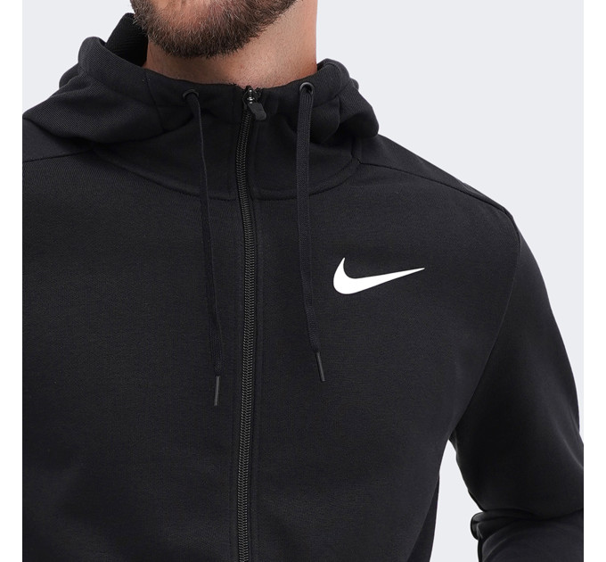 Чоловіча Толстовка Nike DF HDIE FZ FL Чорний XL (7dCZ6376-010 XL)