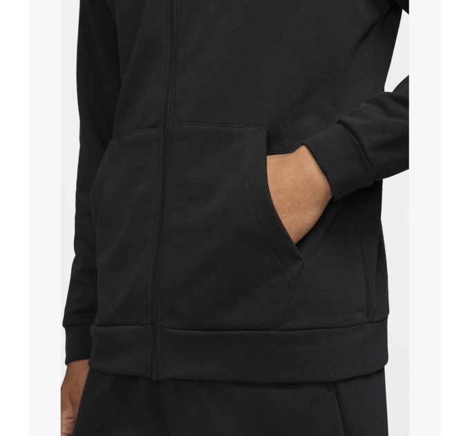 Чоловіча Толстовка Nike DF HDIE FZ FL Чорний XL (7dCZ6376-010 XL)