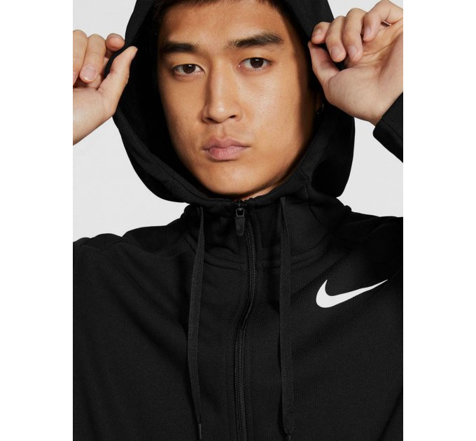 Чоловіча Толстовка Nike DF HDIE FZ FL Чорний XL (7dCZ6376-010 XL)