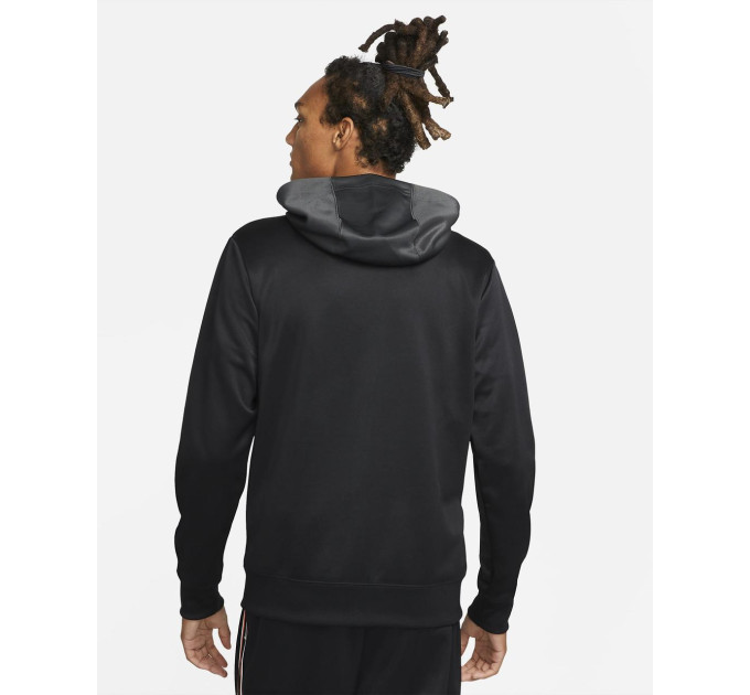 Чоловіча Толстовка Nike M NSW REPEAT SW PK FZ HOODY Чорний XXL (7dDX2025-010 XXL)