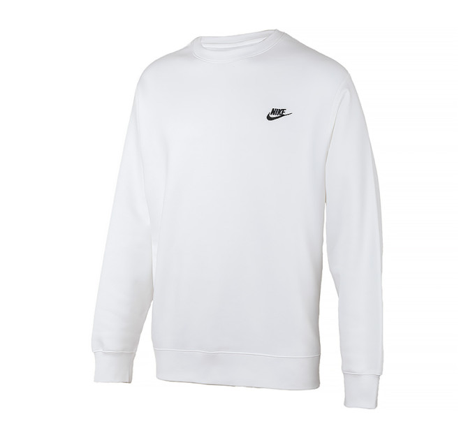 Чоловіча Толстовка Nike M NSW CLUB CRW BB Білий 2XL (BV2662-100 2XL)