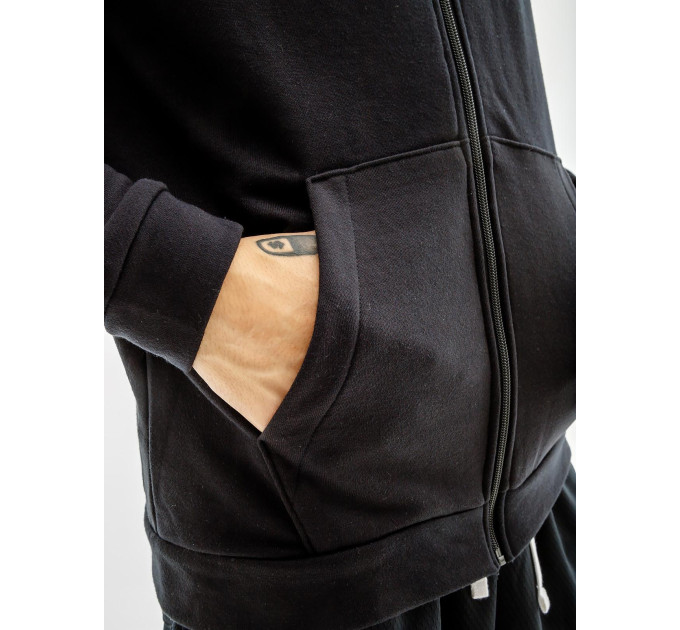 Чоловіча Толстовка Nike M NK DRY HOODIE FZ FLEECE Чорний S (7dCJ4317-010 S)
