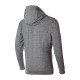 Чоловіча Толстовка Nike M NK DRY HOODIE FZ HPRDRY LT Сірий Чорний XL (7dBQ2864-032 XL)