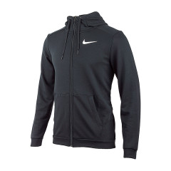 Чоловіча Толстовка Nike Dry Full Zip Men`S Training Hoodie Чорний M (7dDB4206-010 M)