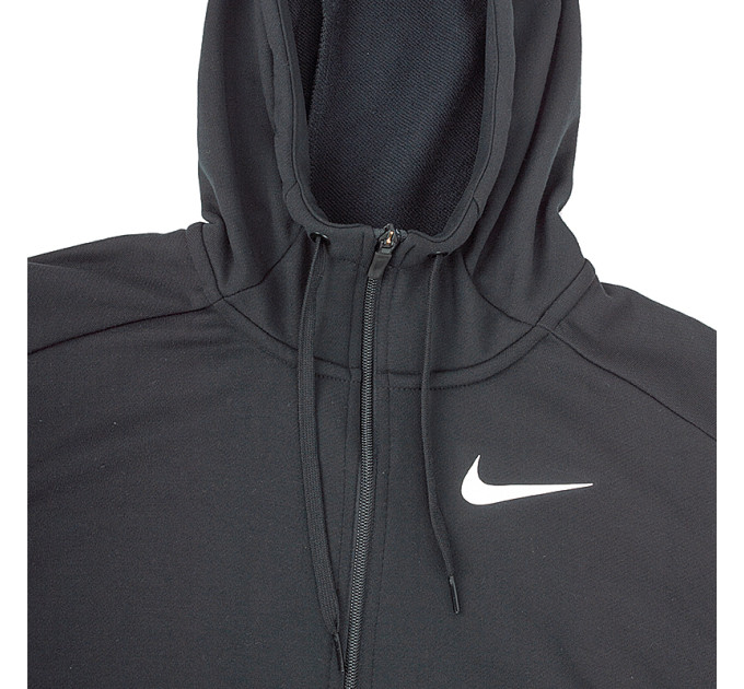 Чоловіча Толстовка Nike Dry Full Zip Men`S Training Hoodie Чорний M (7dDB4206-010 M)