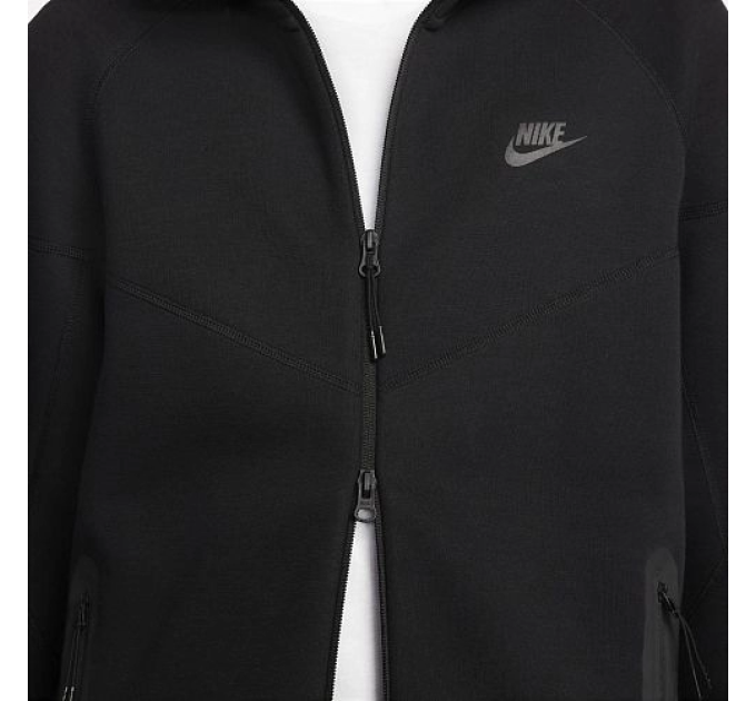 Чоловіча Толстовка Nike M NK TCH FLC FZ WR HOODIE Чорний XL (7dFB7921-010 XL)