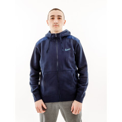 Чоловіча Толстовка Nike SP FLC FZ HOODIE BB Синій XL (7dFQ8819-475 XL)