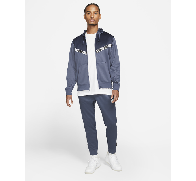 Чоловіча Толстовка Nike Sportswear Men's Full-Zip Hoodie Синій XL (7dDM4672-437 XL)