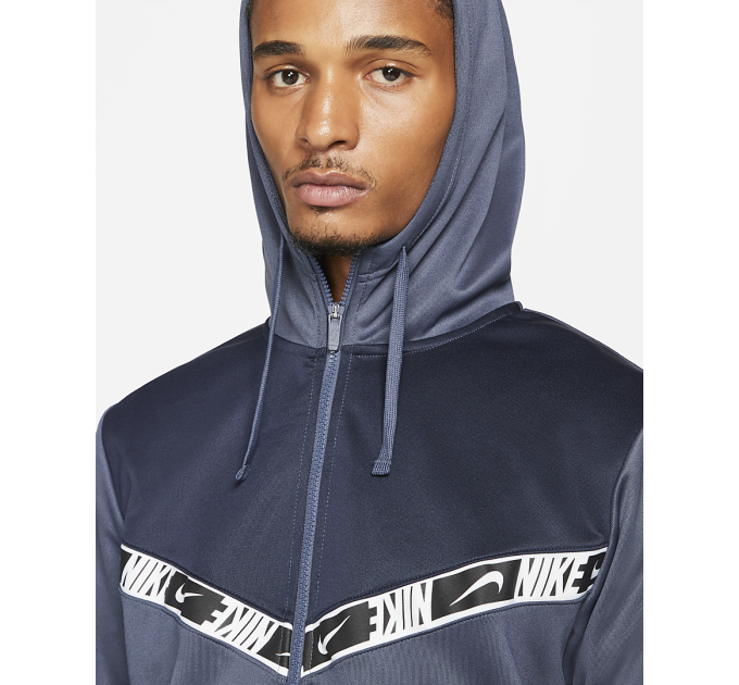 Чоловіча Толстовка Nike Sportswear Men's Full-Zip Hoodie Синій XL (7dDM4672-437 XL)