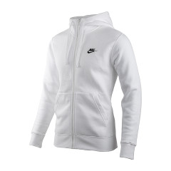 Чоловіча Толстовка Nike M NSW CLUB HOODIE FZ BB Білий XL (7dBV2645-100 XL)