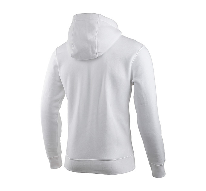 Чоловіча Толстовка Nike M NSW CLUB HOODIE FZ BB Білий XL (7dBV2645-100 XL)