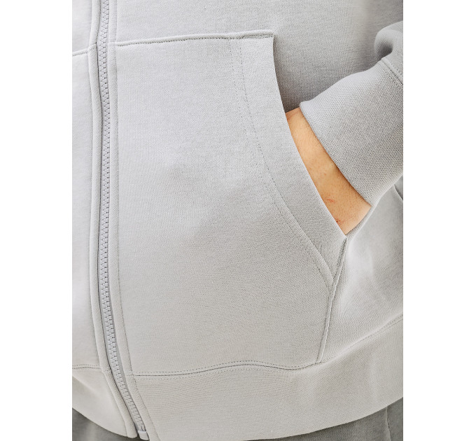 Чоловіча Толстовка Nike SP FLC FZ HOODIE BB Сірий L (7dFQ8819-012 L)