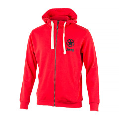 Чоловіча Толстовка JEEP HOODED SWEATSHIRT FULL ZIP STAR&JEEP Червоний L (O102572-R699 L)