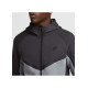 Чоловіча Толстовка Nike M TCH FLC FZ WR HOODIE Сірий L (7dHV0949-061 L)