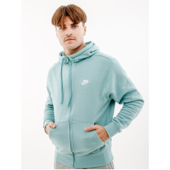 Чоловіча Толстовка Nike CLUB HOODIE FZ BB Бірюзовий 2XL (7dBV2645-309 2XL)
