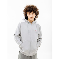 Чоловіча Толстовка Nike SP FLC FZ HOODIE BB Сірий M (7dFQ8819-012 M)