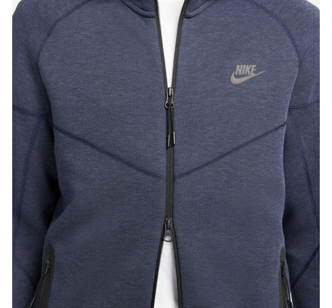 Чоловіча Толстовка Nike M NK TCH FLC FZ WR HOODIE Синій L (7dFB7921-473 L)