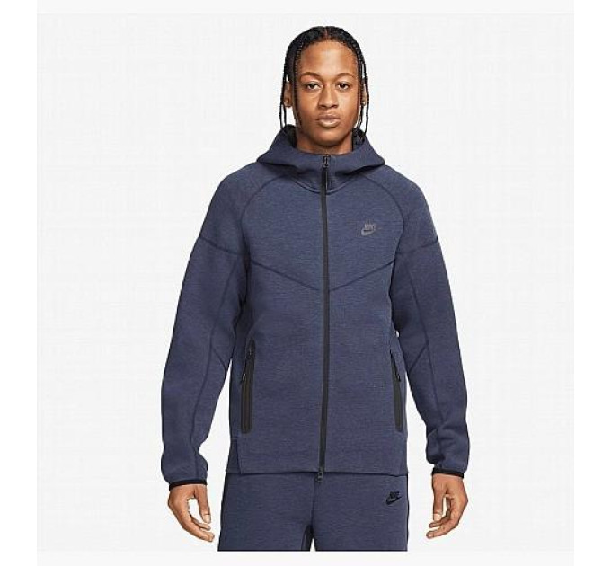 Чоловіча Толстовка Nike M NK TCH FLC FZ WR HOODIE Синій L (7dFB7921-473 L)