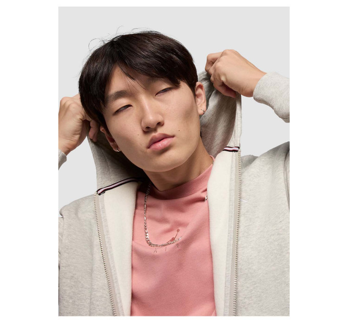 Чоловіча Толстовка Jordan M BRK FLC FZ Сірий M (7dFV7289-050 M)