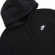 Чоловіча Толстовка Nike M NSW CLUB HOODIE PO BB Чорний XL (BV2654-010 XL)