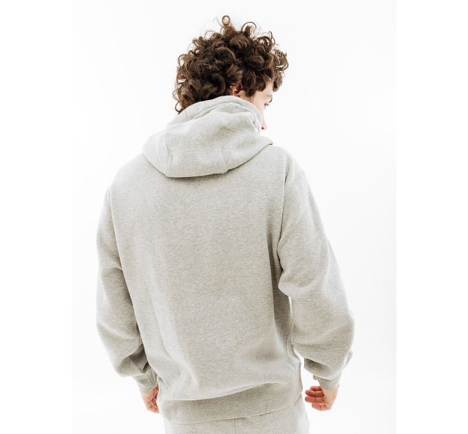 Чоловіча Толстовка Nike CLUB HOODIE PO BB Сірий 2XL (7dBV2654-063 2XL)