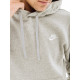 Чоловіча Толстовка Nike CLUB HOODIE PO BB Сірий 2XL (7dBV2654-063 2XL)