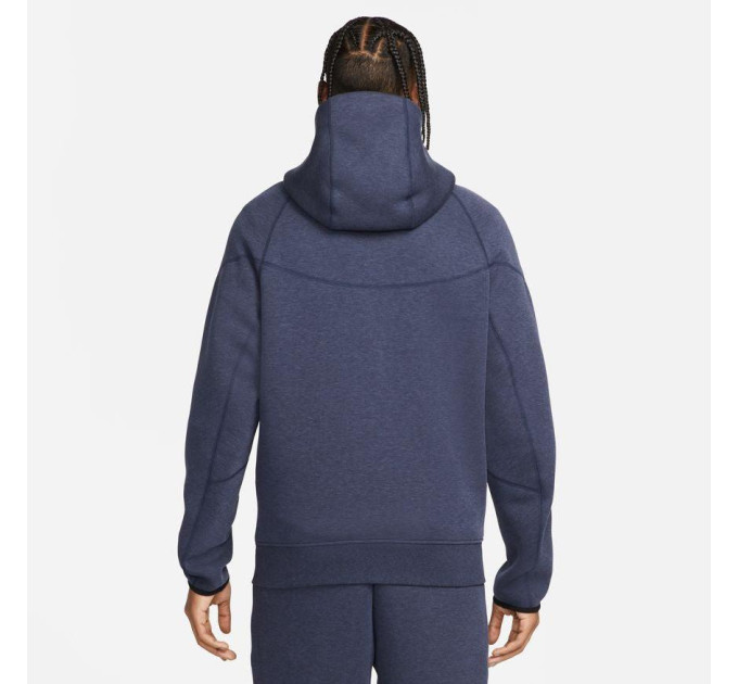 Чоловіча Толстовка Nike M NK TCH FLC FZ WR HOODIE Синій M (7dFB7921-473 M)