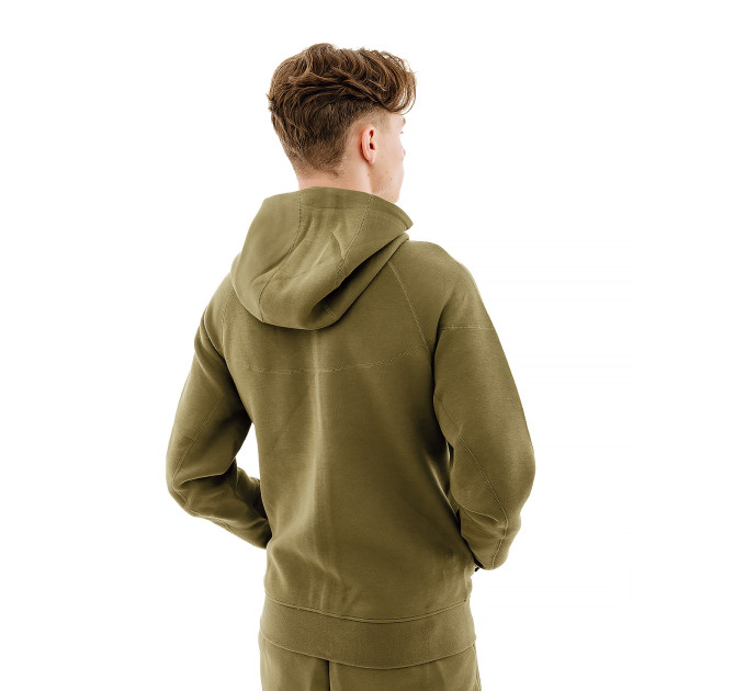 Чоловіча Толстовка Nike M NK TCH FLC FZ WR HOODIE Хакі L (7dFB7921-222 L)