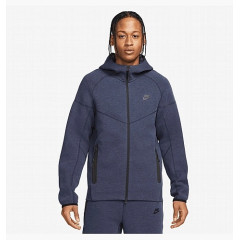 Чоловіча Толстовка Nike M NK TCH FLC FZ WR HOODIE Синій S (7dFB7921-473 S)