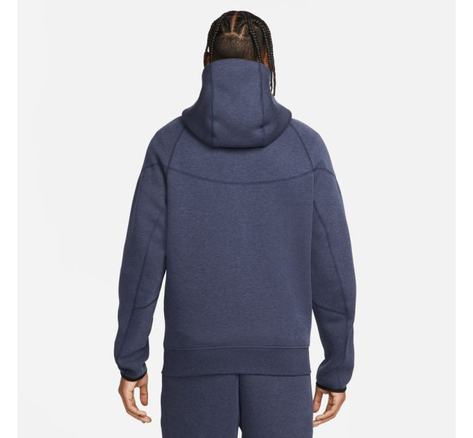 Чоловіча Толстовка Nike M NK TCH FLC FZ WR HOODIE Синій S (7dFB7921-473 S)