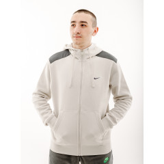 Чоловіча Толстовка Nike SP FLC FZ HOODIE BB Бежевий M (7dFQ8819-072 M)
