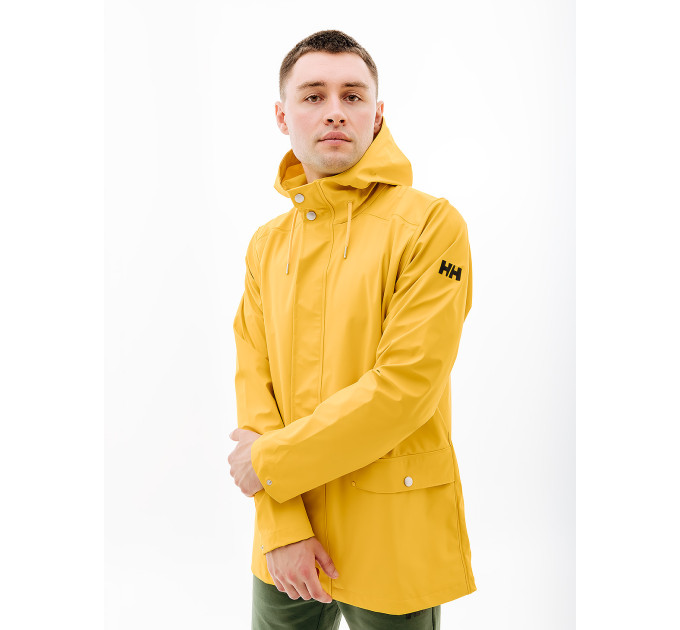 Чоловічий Плащ HELLY HANSEN MOSS RAIN COAT Жовтий XL (7d53265-344 XL)