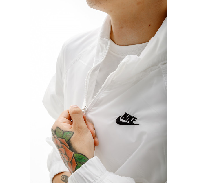 Чоловіча Вітровка Nike M NK WR ANORAK JKT Білий XL (7dDQ4910-100 XL)