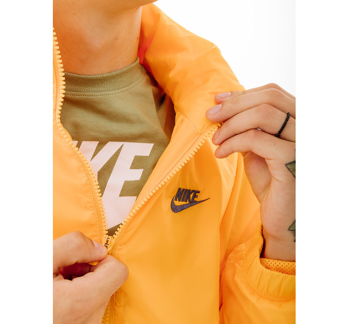 Чоловіча Вітровка Nike M NK WR ANORAK JKT Помаранчевий L (7dDQ4910-717 L)