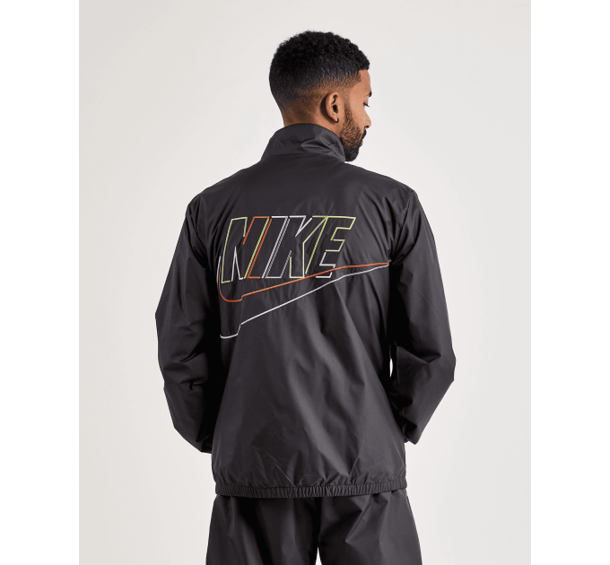 Чоловіча Вітровка Nike CLUB+ WVN MCF JKT Чорний S (7dDX0672-010 S)