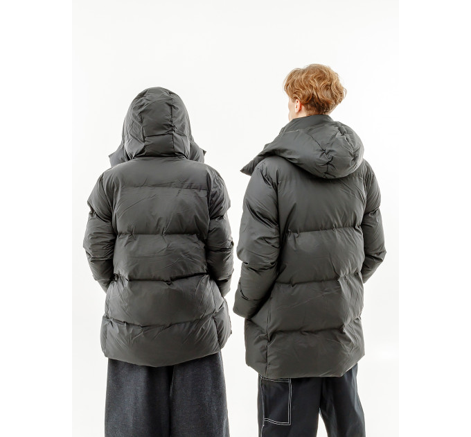 Чоловіча Куртка Rains Jackets Чорний L-XL (7d1524-Black L-XL)