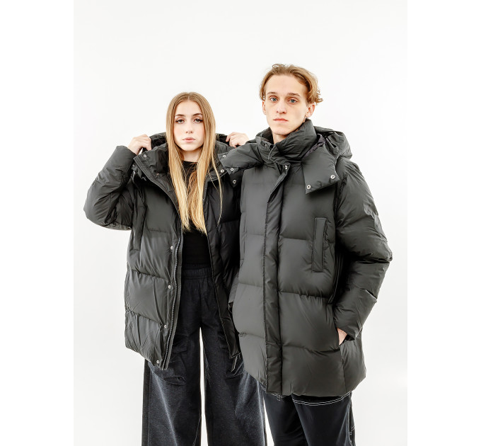 Чоловіча Куртка Rains Jackets Чорний S-M (7d1524-Black S-M)