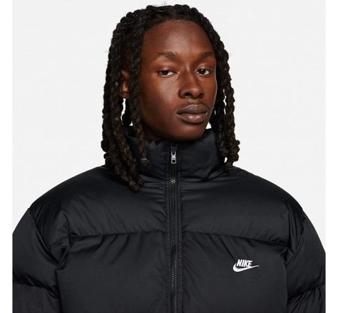 Чоловіча Куртка Nike CLUB PUFFER Чорний S (7dFB7368-010 S)