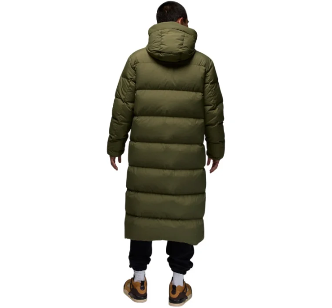 Чоловіча Зимова куртка Nike M J FLIGHT DOWN PARKA Оливковий S (7dFV7269-222 S)