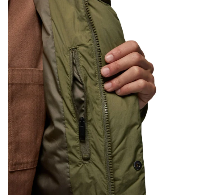 Чоловіча Зимова куртка Nike M J FLIGHT DOWN PARKA Оливковий S (7dFV7269-222 S)