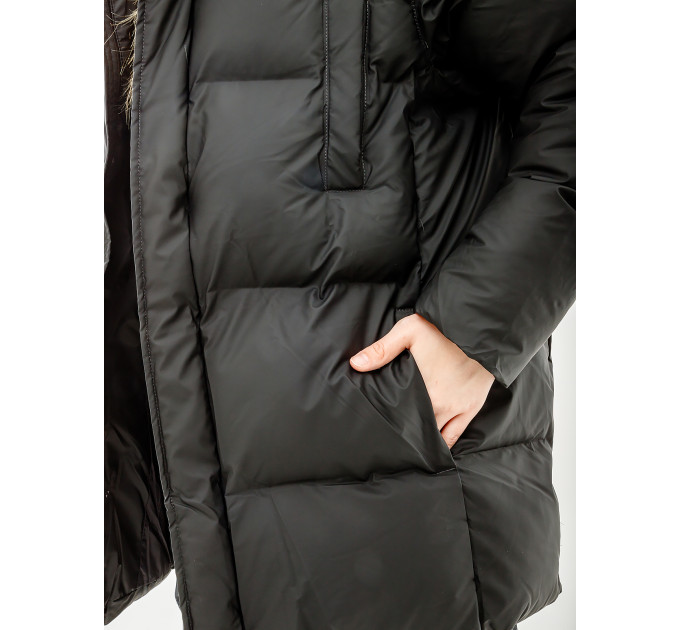Чоловіча Куртка Rains Jackets Чорний M-L (7d1524-Black M-L)