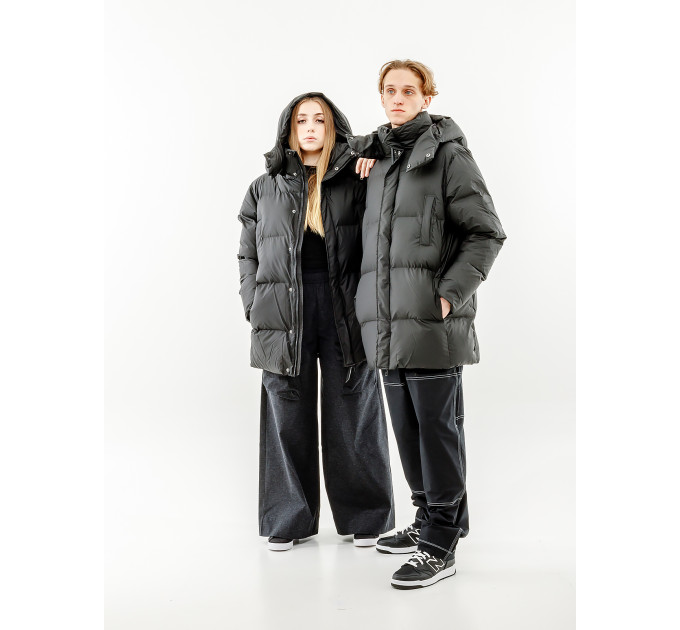 Чоловіча Куртка Rains Jackets Чорний M-L (7d1524-Black M-L)