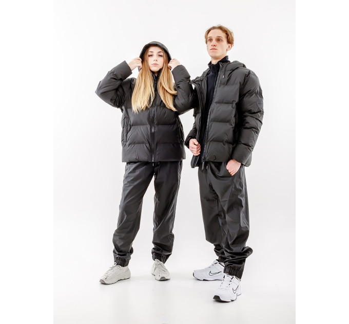 Чоловіча Куртка Rains Jackets Чорний 2XS-XS (7d1506-Black 2XS-XS)