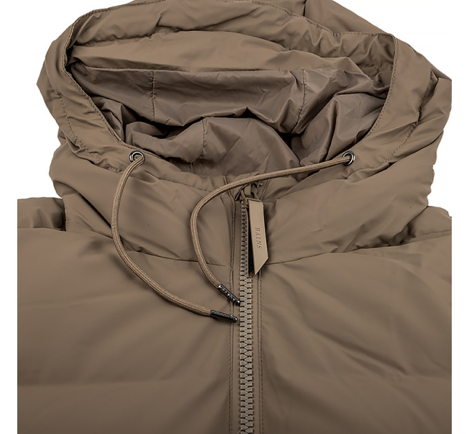 Чоловіча Куртка Rains Jackets Коричневий 2XS-XS (7d1506-Taupe 2XS-XS)
