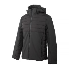 Чоловіча Куртка CMP JACKET HYBRID ZIP HOOD Чорний L (32K3247-U901 L)