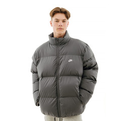 Чоловіча Зимова куртка Nike CLUB PUFFER Сірий M (7dFB7368-068 M)
